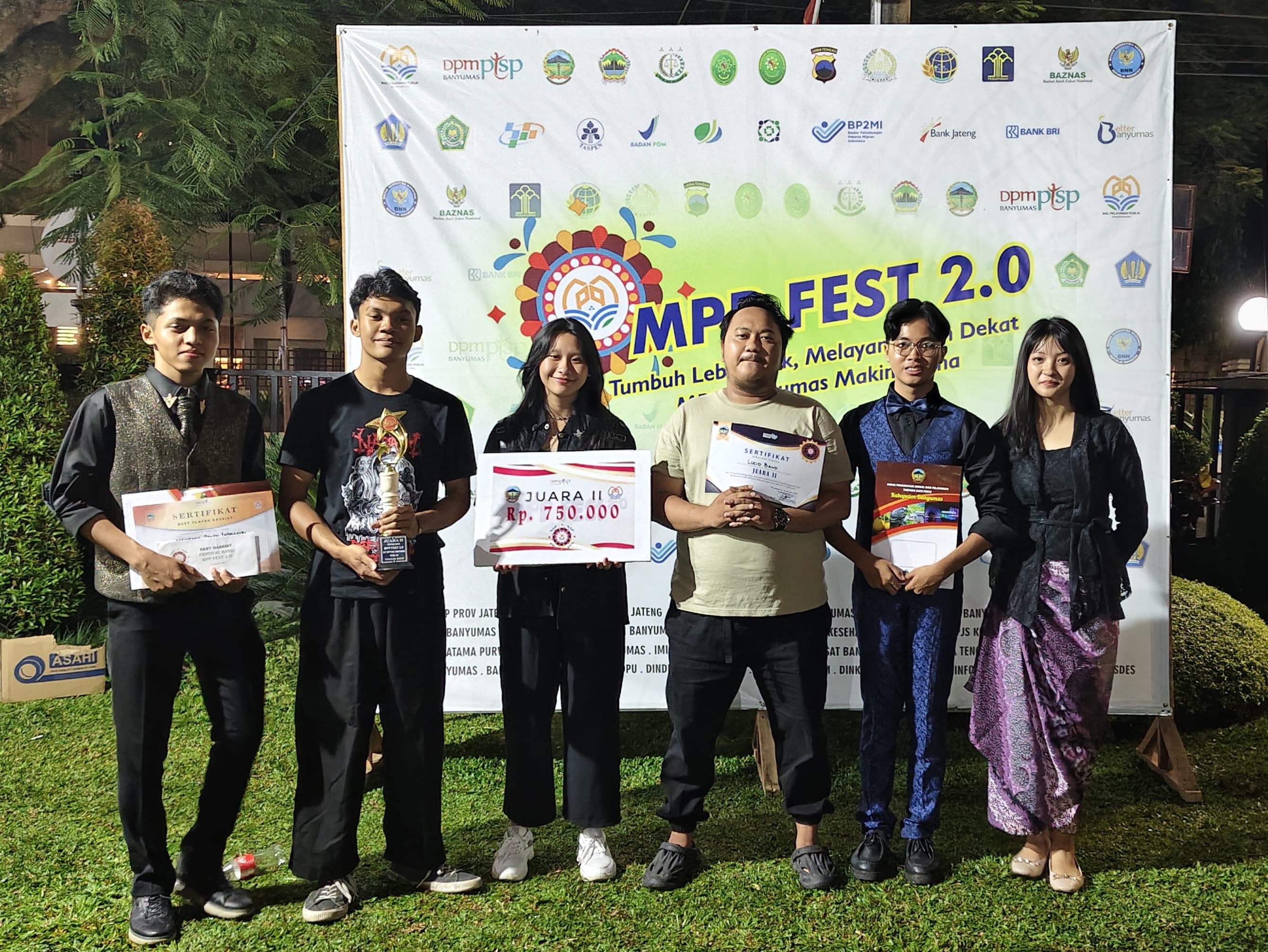 Band SMA Bruderan Purwokerto Kembali Raih Juara 2 di MPP Fest 2.0